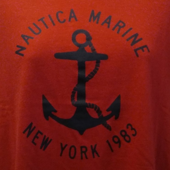 Nwt Nautica Shortsleeve Red T'shirt - Picture 3 of 8